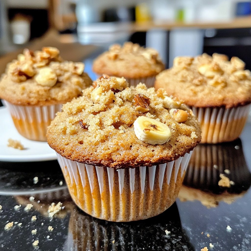 Banana Bread Muffins Recipe
