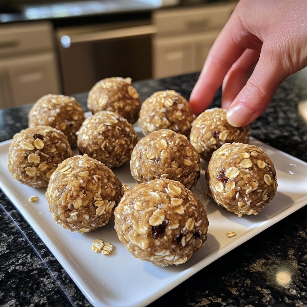 Protein Balls with Dates and Oats