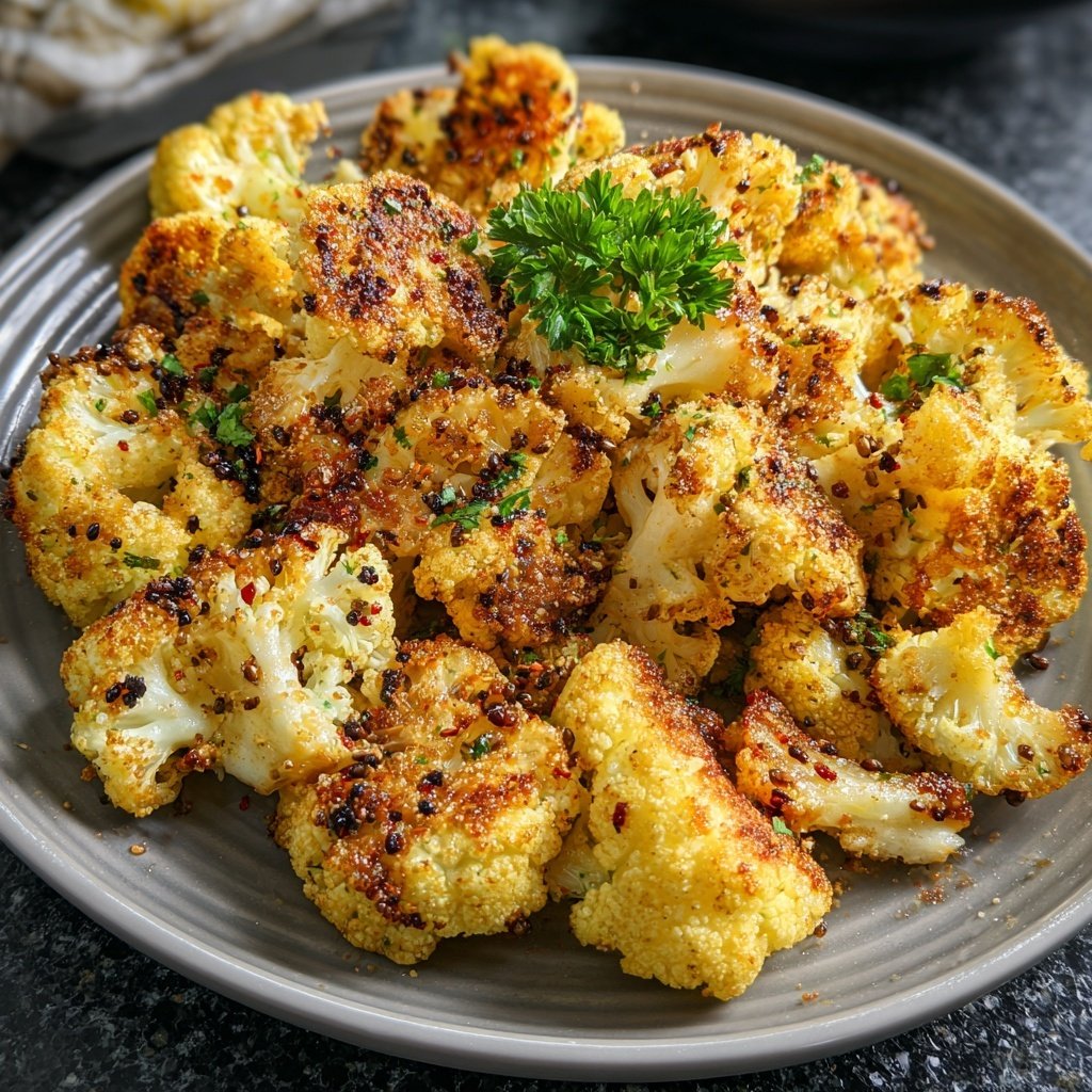 Roasted Cauliflower with Cumin
