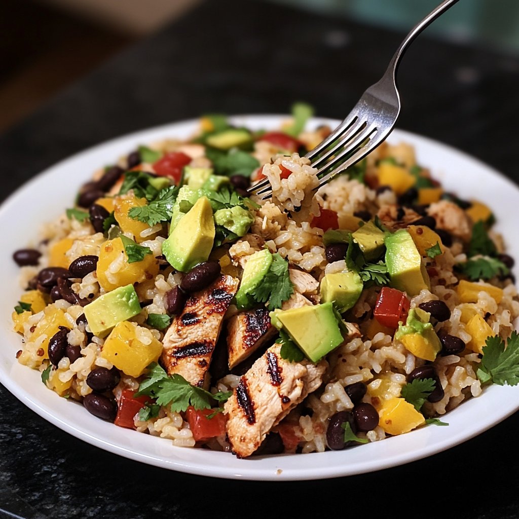 High Protein Rice Bowls