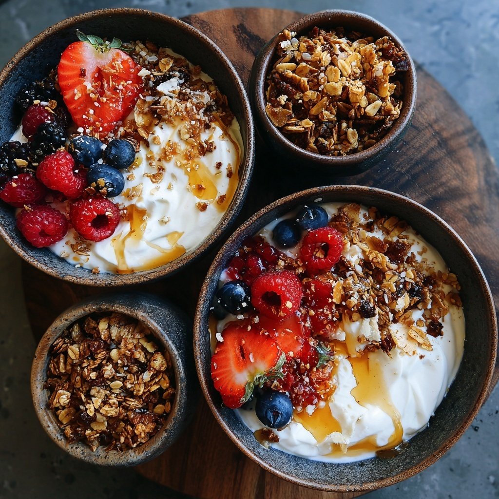 Greek Yogurt Breakfast Bowls