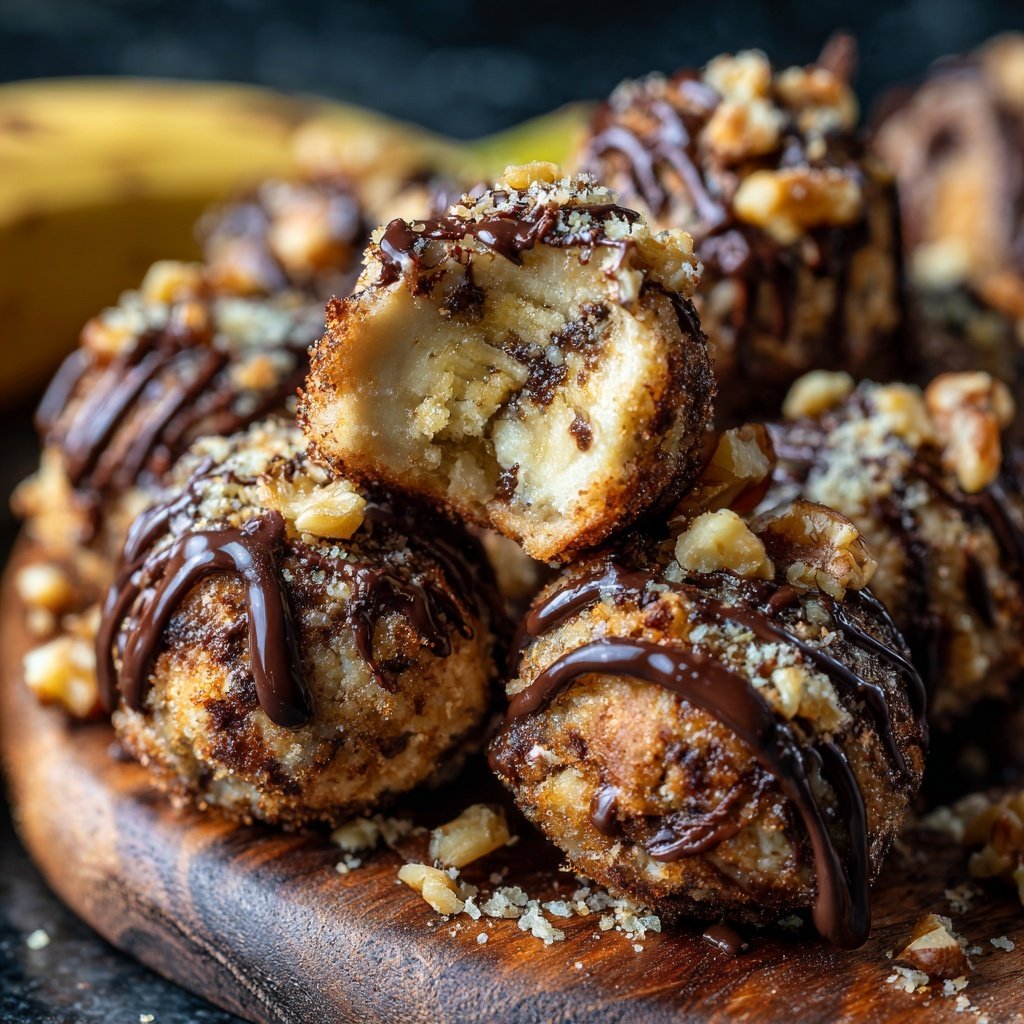 Chocolate Banana Snack Bites
