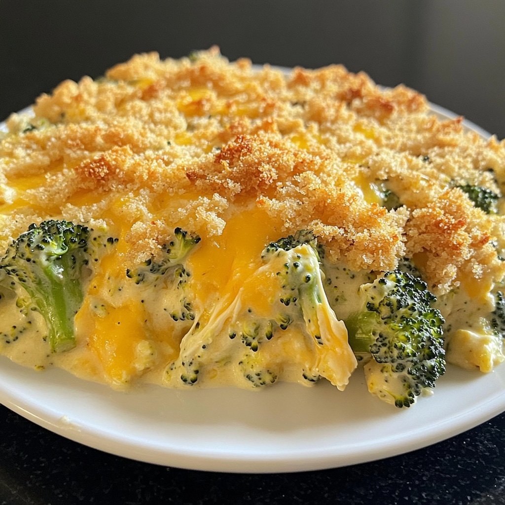 Sunday Creamy Broccoli Casserole